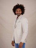A Fish Named Fred - Check Sports Coat - Natural