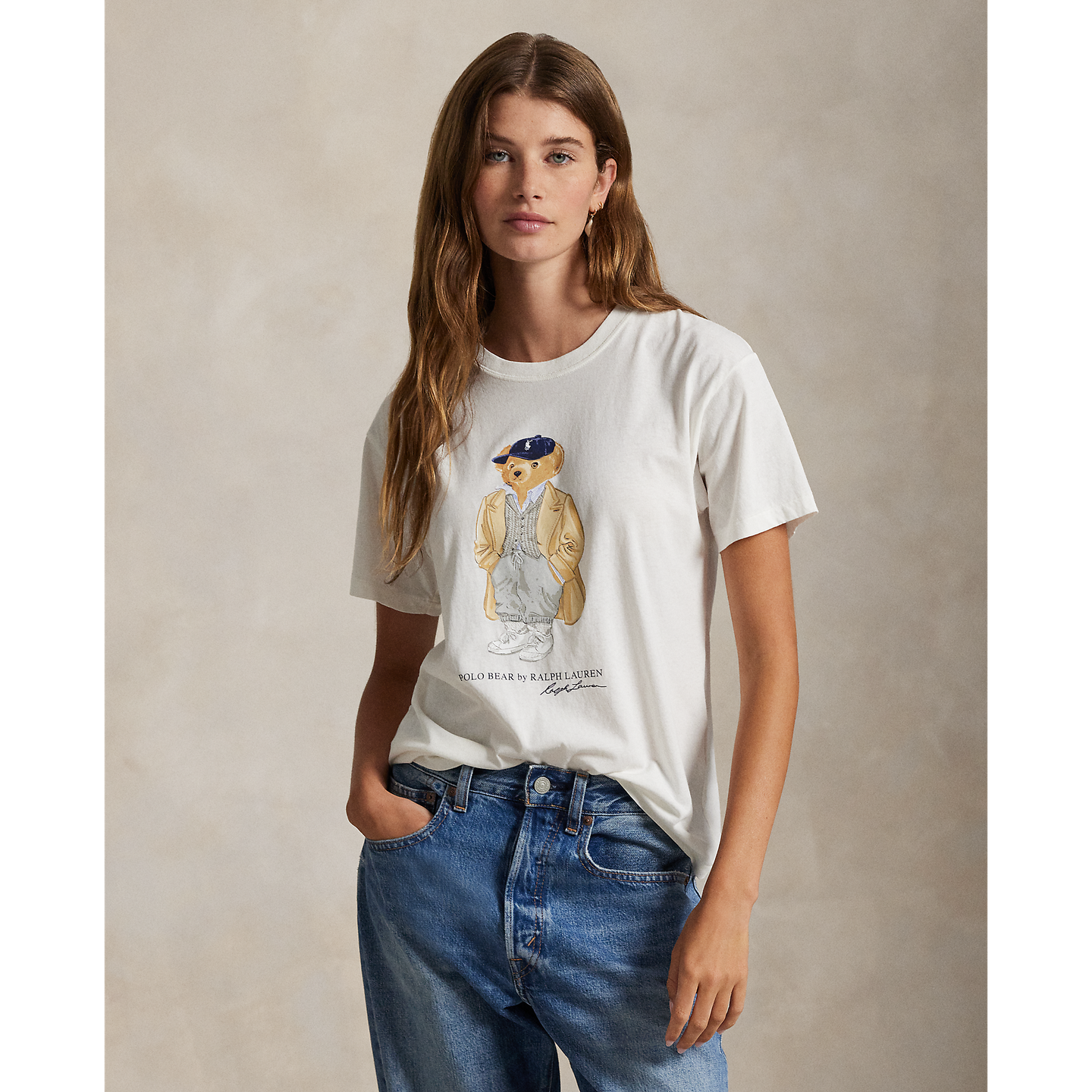 Polo Ralph Lauren - Polo Bear Cotton Jersey T-Shirt - White