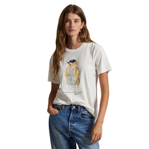 Polo Ralph Lauren - Polo Bear Cotton Jersey T-Shirt - White