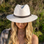 Oogee Hats - Sandy Creek Fedora Hat - Sand/Tan