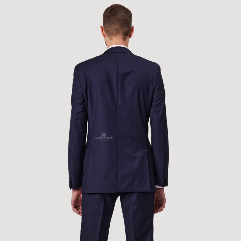Savile Row - Abram Merino Suit Jacket - Navy