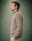 Ansett Clothing - Pure Wool Crew Neck Jumper - Wheat