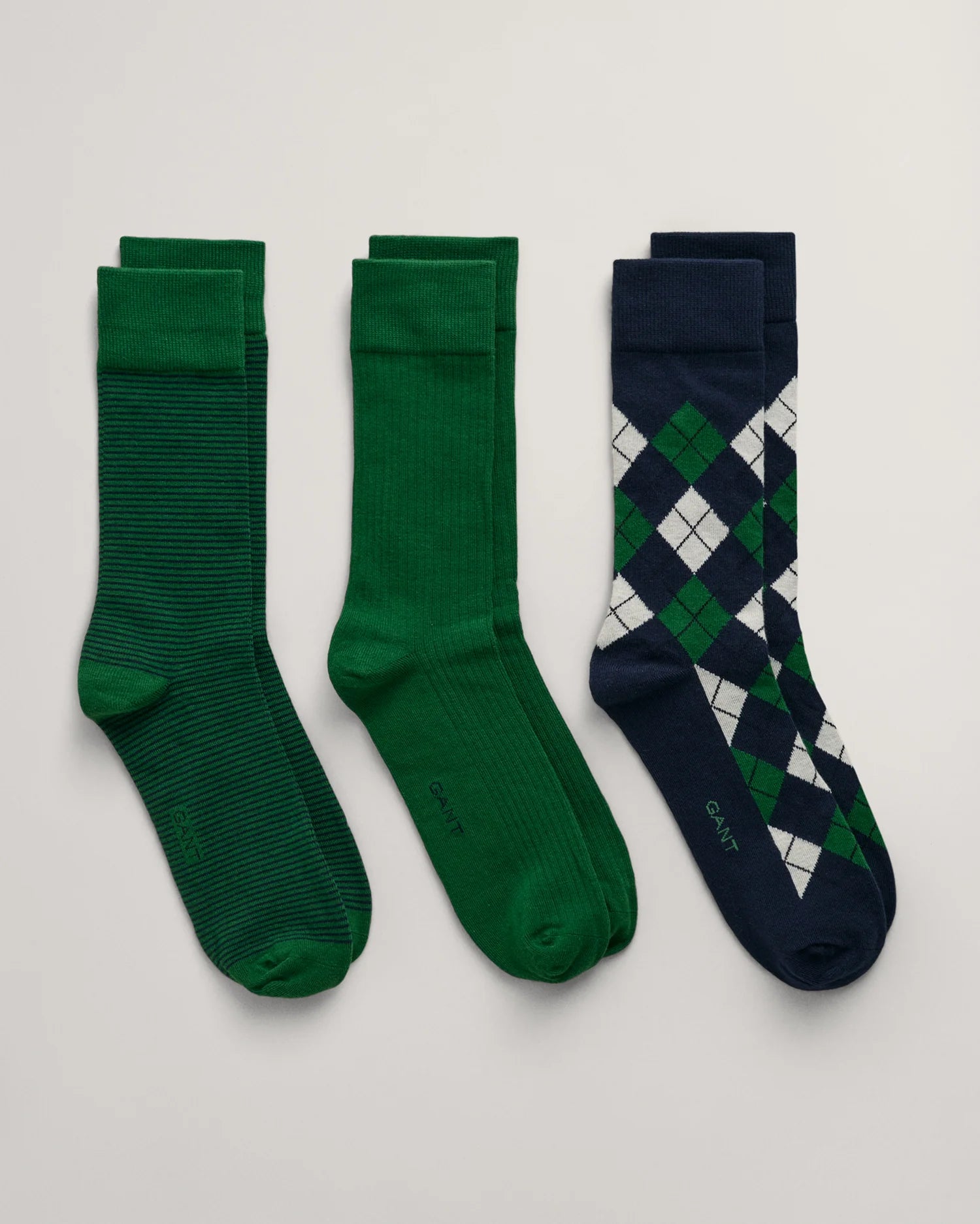 Gant Men Green Argyle Socks main image 1