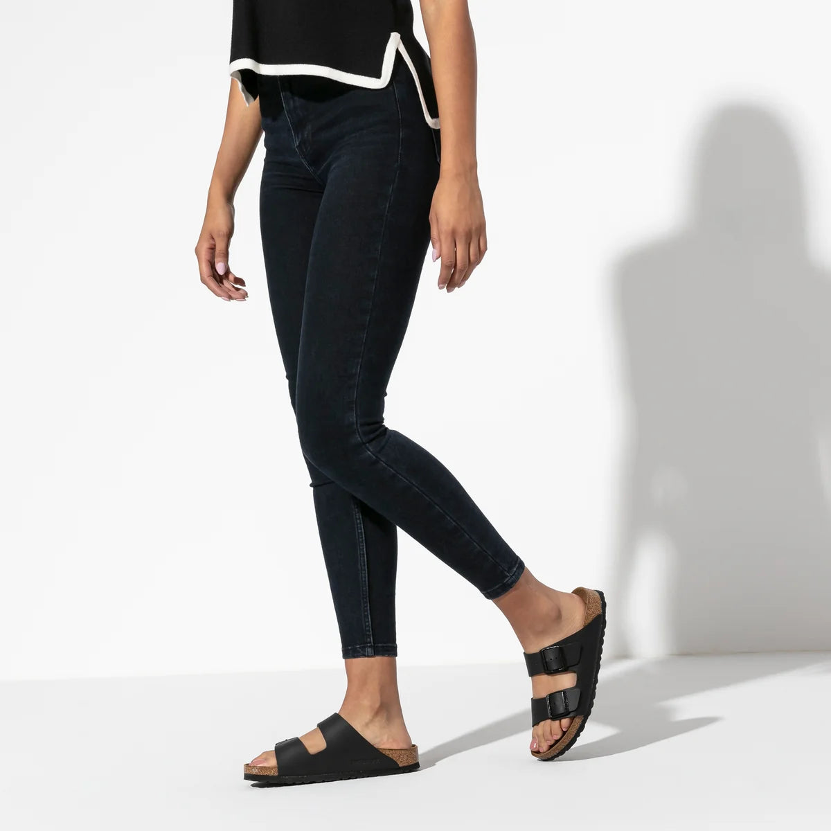 Birkenstock - Arizona BirkiFlor - Regular - Black