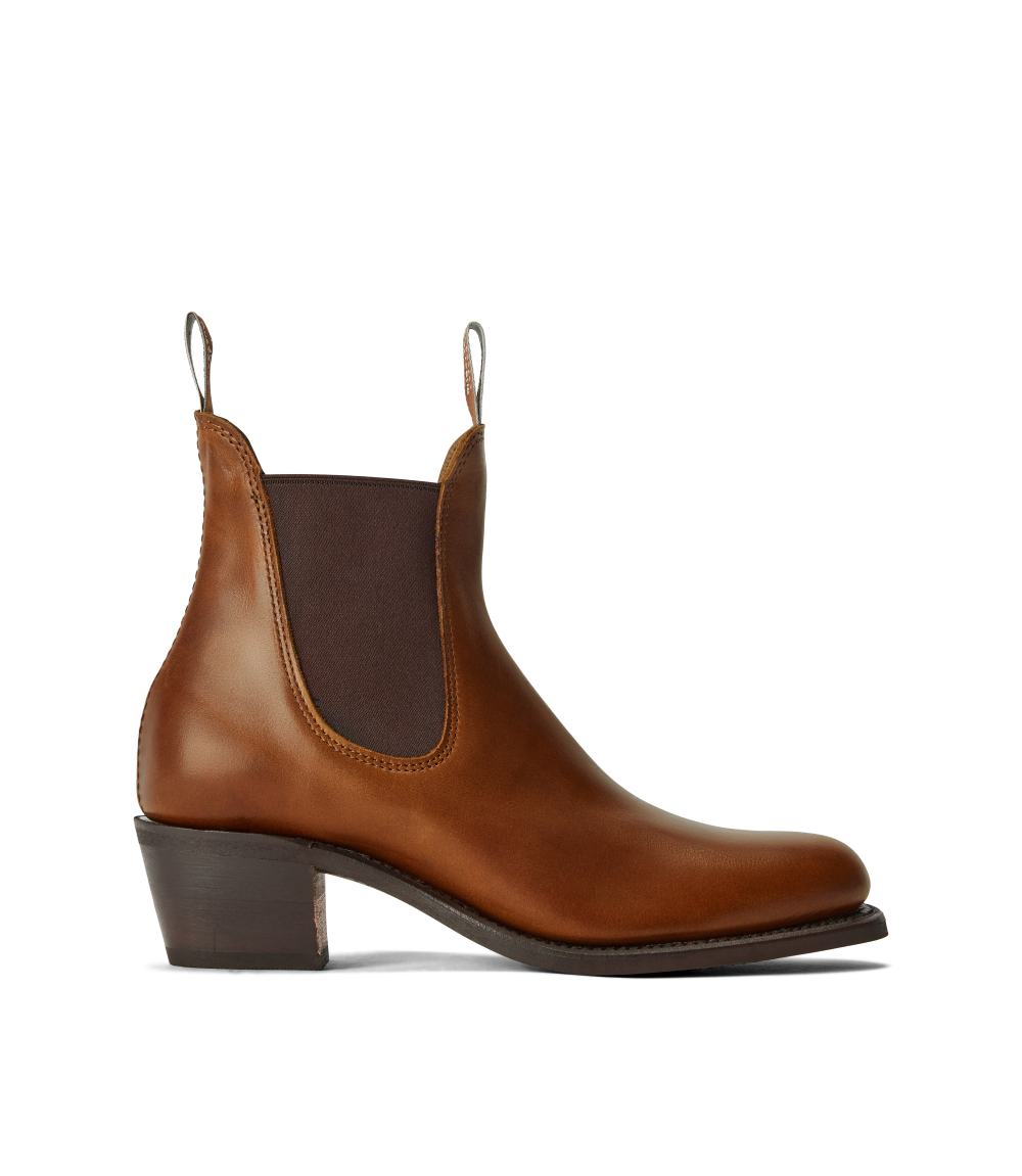 R.M.Williams - Rosebery Boot - Pull Up Leather - Tan