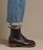 R.M.Williams - Comfort Lady Yearling Boot - Yearling Leather - Raw Edge - Chestnut