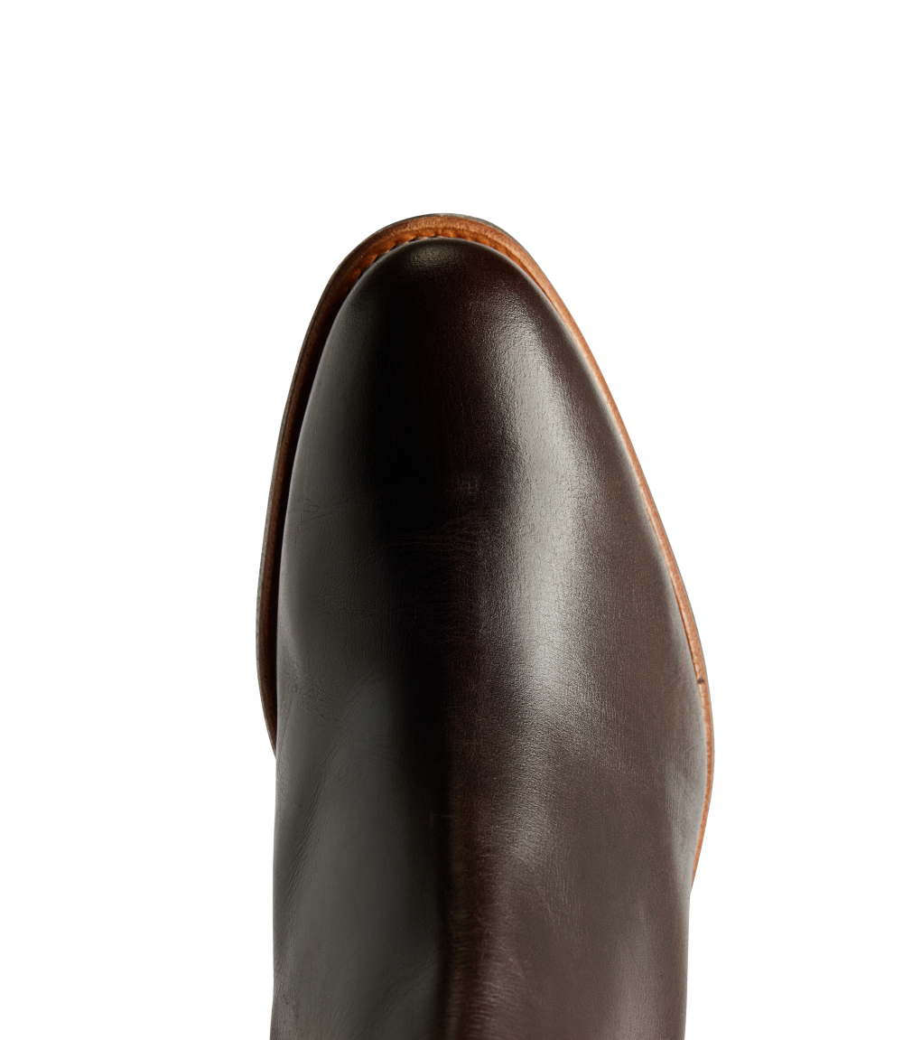 R.M.Williams - Comfort Lady Yearling Boot - Yearling Leather - Raw Edge - Chestnut