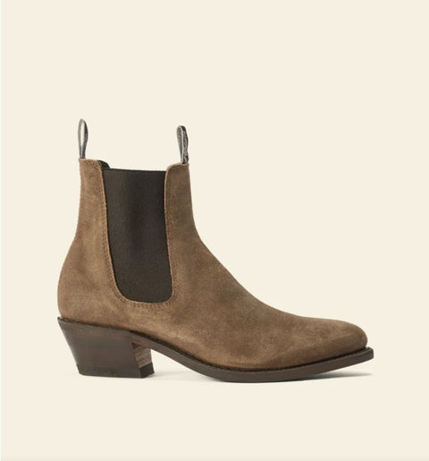 R.M.Williams - Edna boot – Almond waxed suede