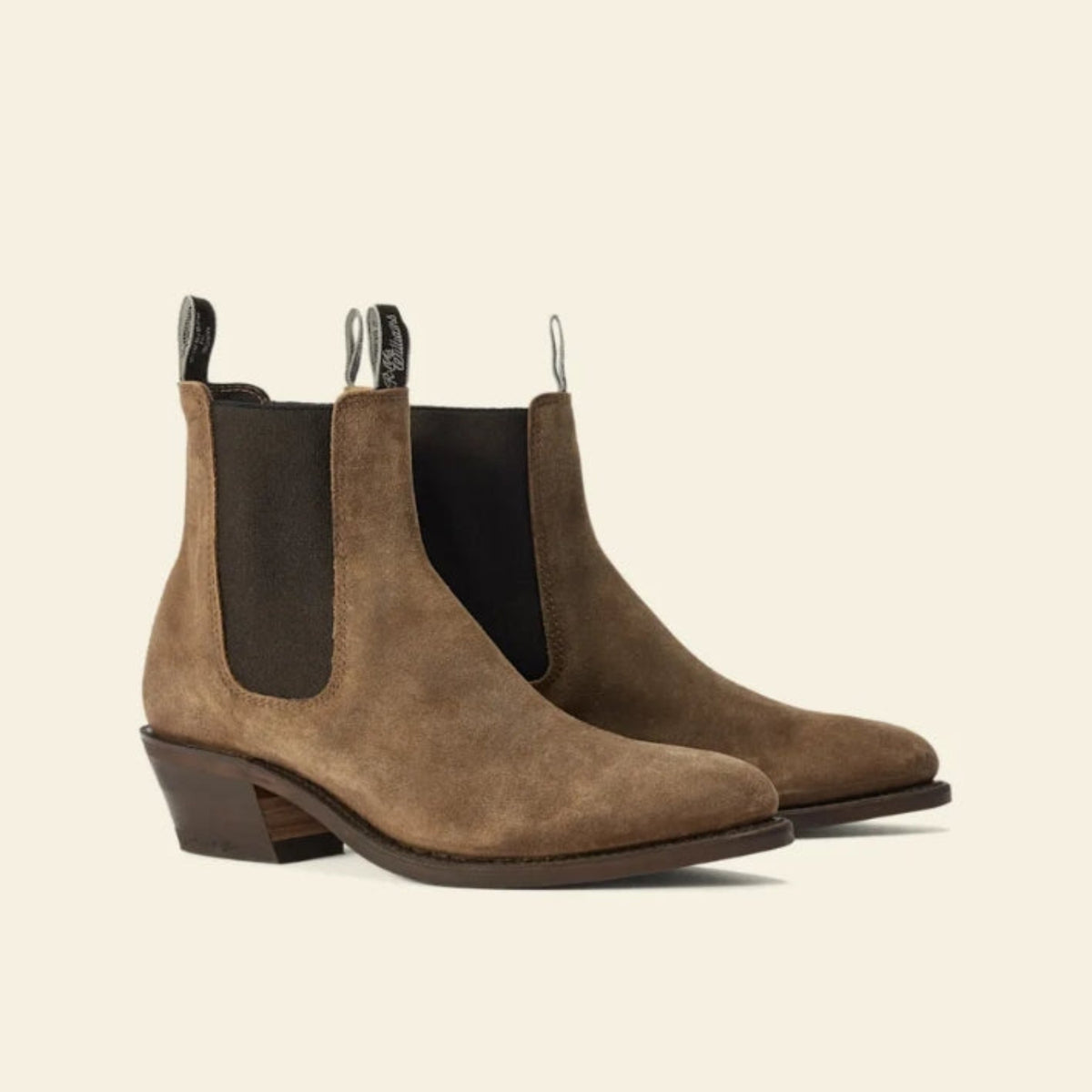 R.M.Williams - Edna boot – Almond waxed suede