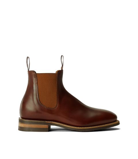 R.M.Williams - Comfort Craftsman - Pull Up Leather - Mid Brown Saddle - G Fit
