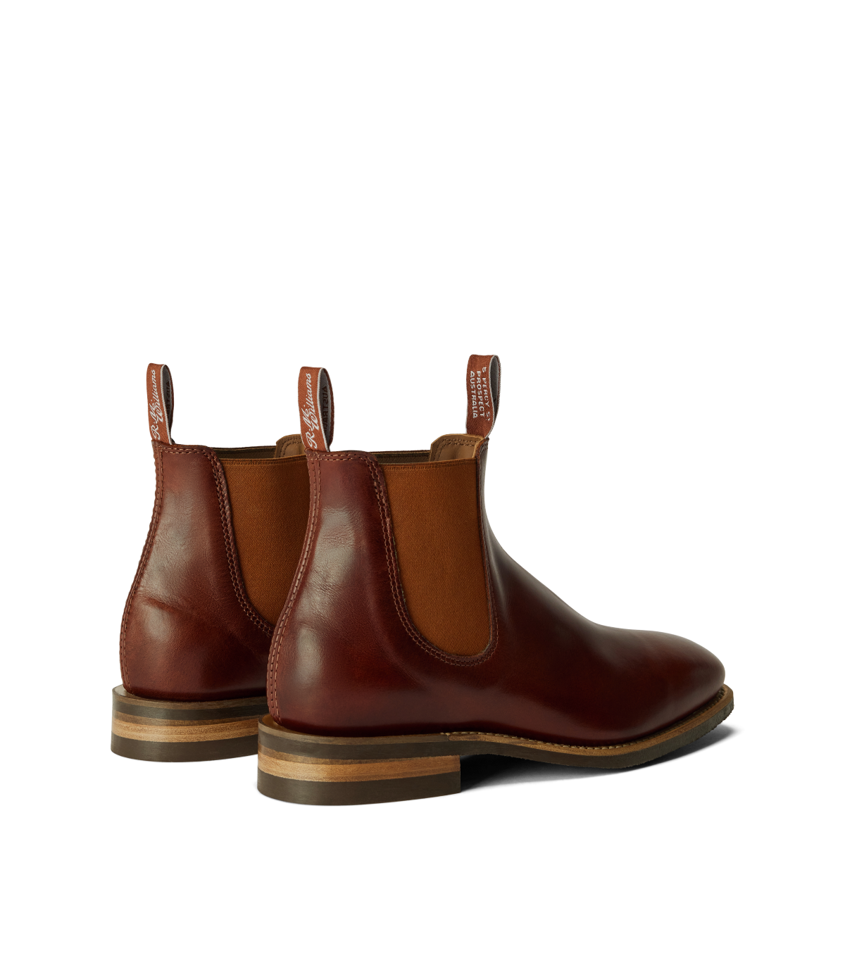 R.M.Williams - Comfort Craftsman - Pull Up Leather - Mid Brown Saddle - G Fit