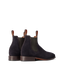 R.M.Williams - Heritage Craftsman Boot - Collector's Edition - Suede - Dark Navy - G Fit side view showcasing premium suede craftsmanship.