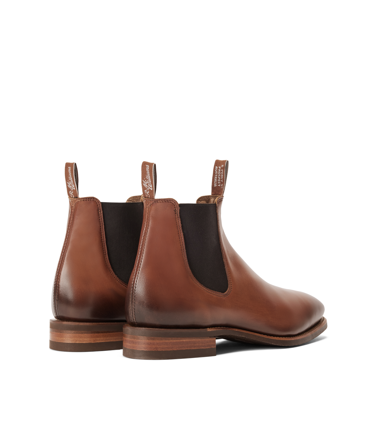 R.M.Williams - Comfort Craftsman - Burnished Leather - Dark Tan - G Fit