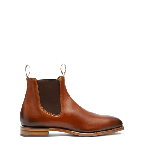 R.M.Williams - Chinchilla Boot - Burnished Leather - Cognac - G Fit