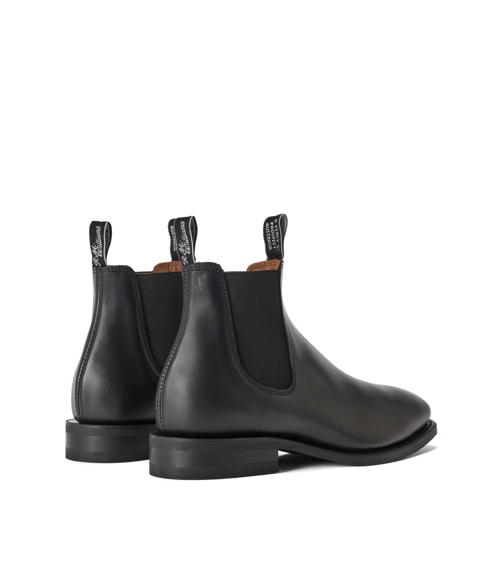R.M.Williams - Dynamic Craftsman Boot - Yearling Leather - Black - G Fit