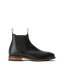 R.M.Williams - Comfort Craftsman Boot - Yearling Leather - Raw Edge - Black - H Fit