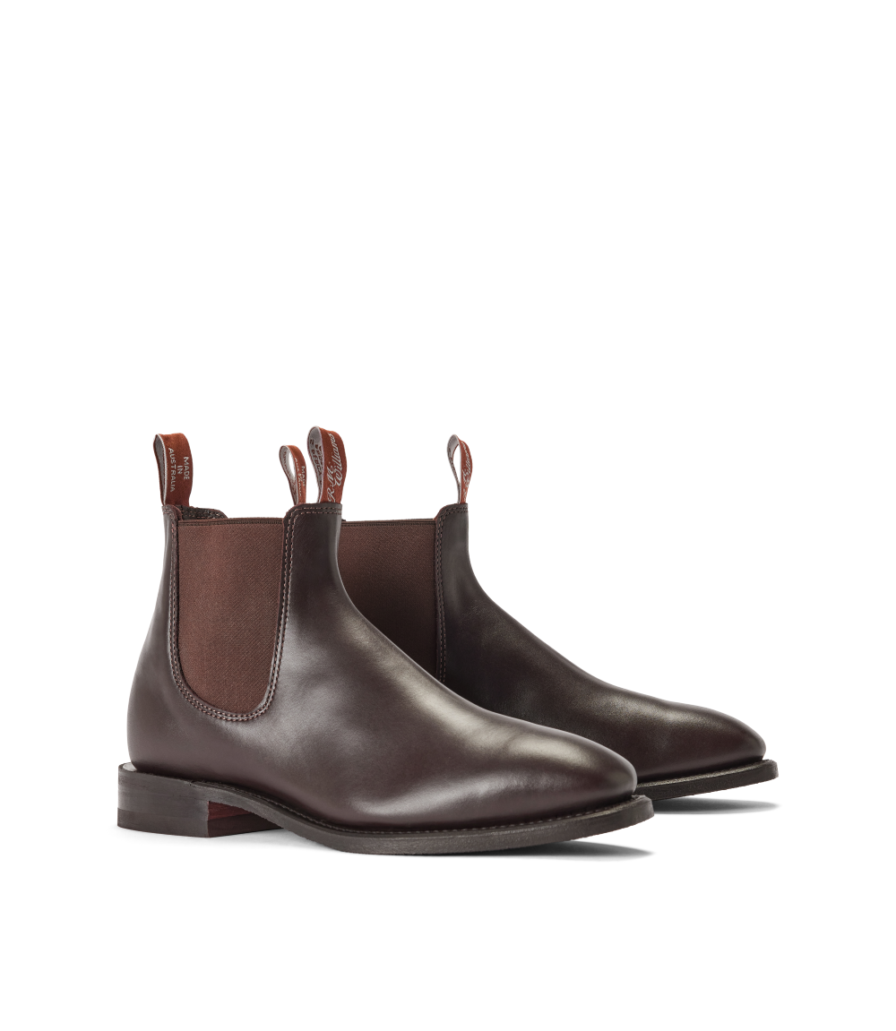 R.M. Williams - Dynamic Craftsman Boot - Yearling Leather - Chestnut - G Fit