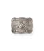 R.M.Williams - Cloudbuster Trophy Belt Buckle - Antique Silver Finish with intricate design and rope edge detail
