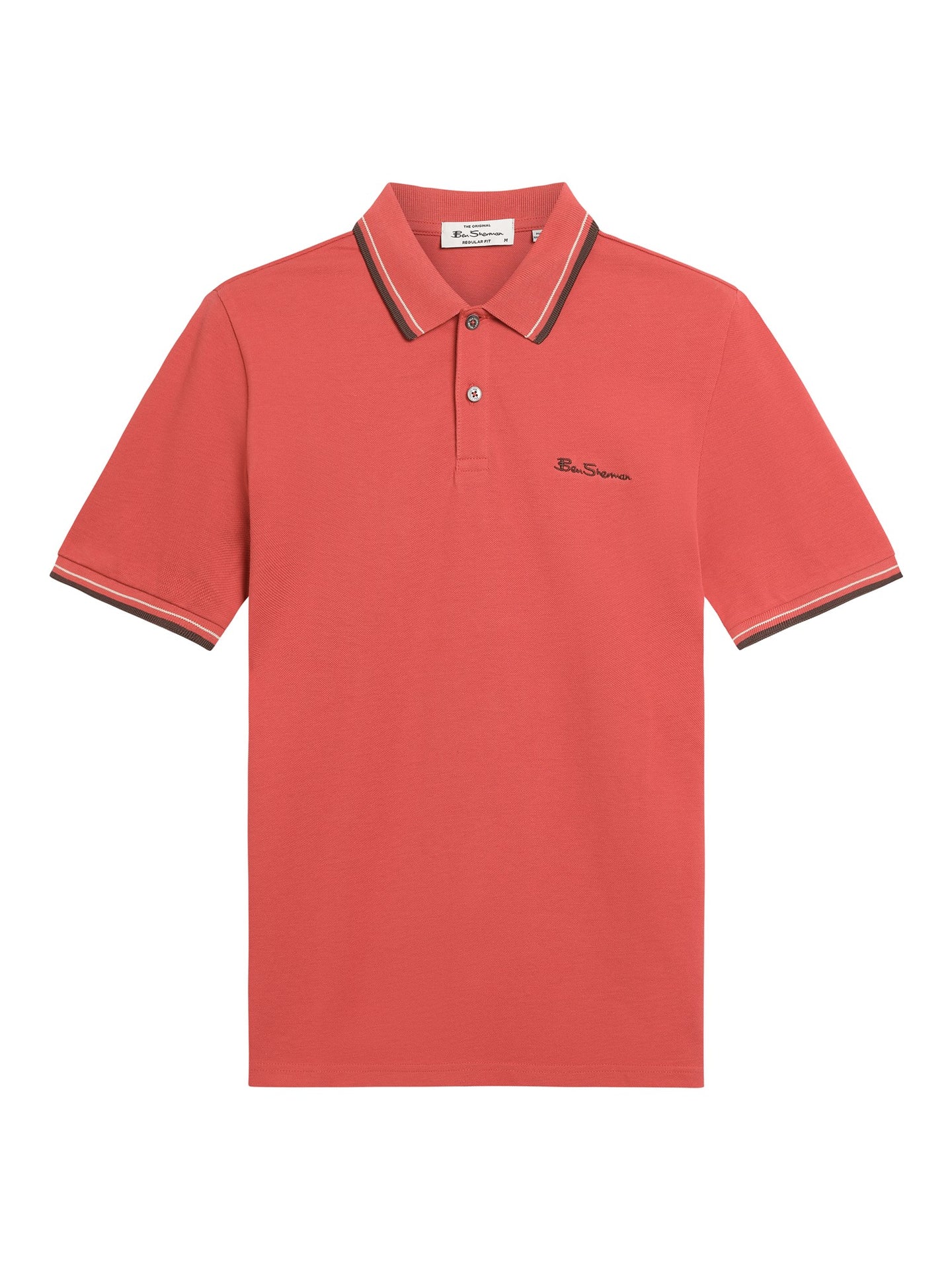 Ben Sherman - Signature Pique Polo - Coral