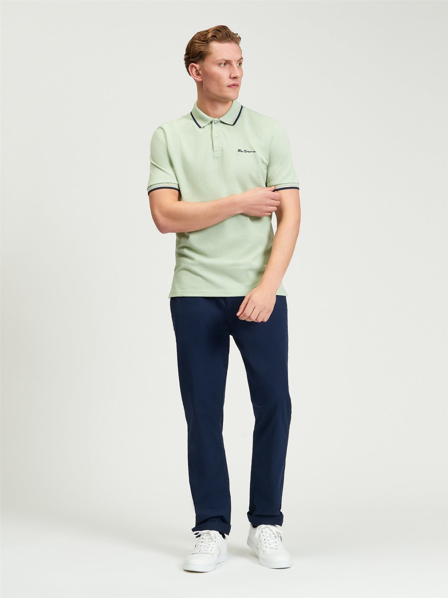 Ben Sherman - Signature Pique Polo - Pistachio