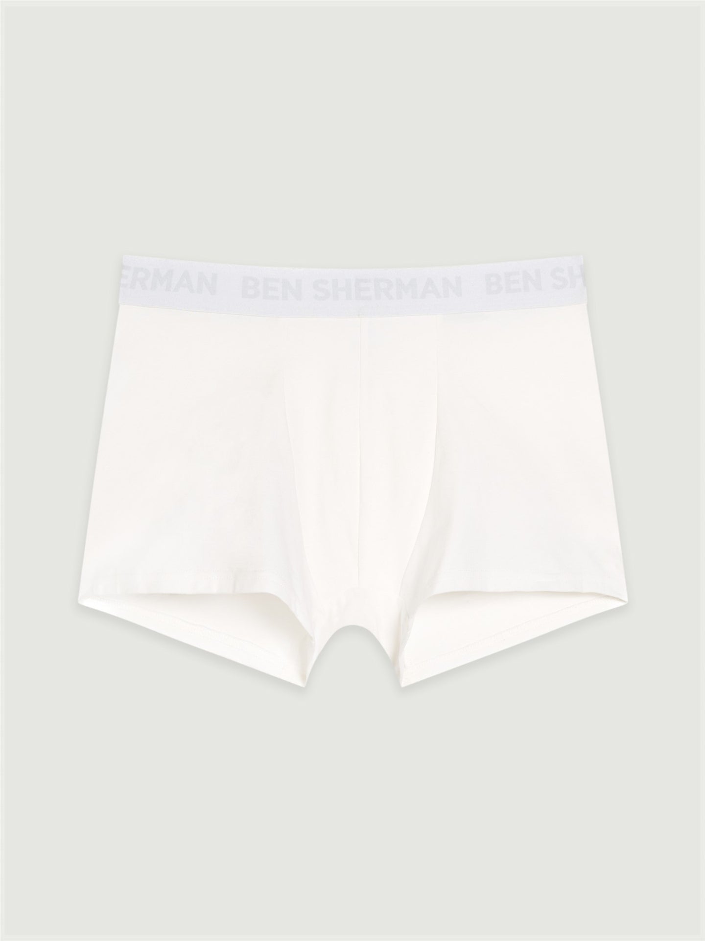 Ben Sherman - 3 Pack Tonal Block Trunks - Black, White, Grey