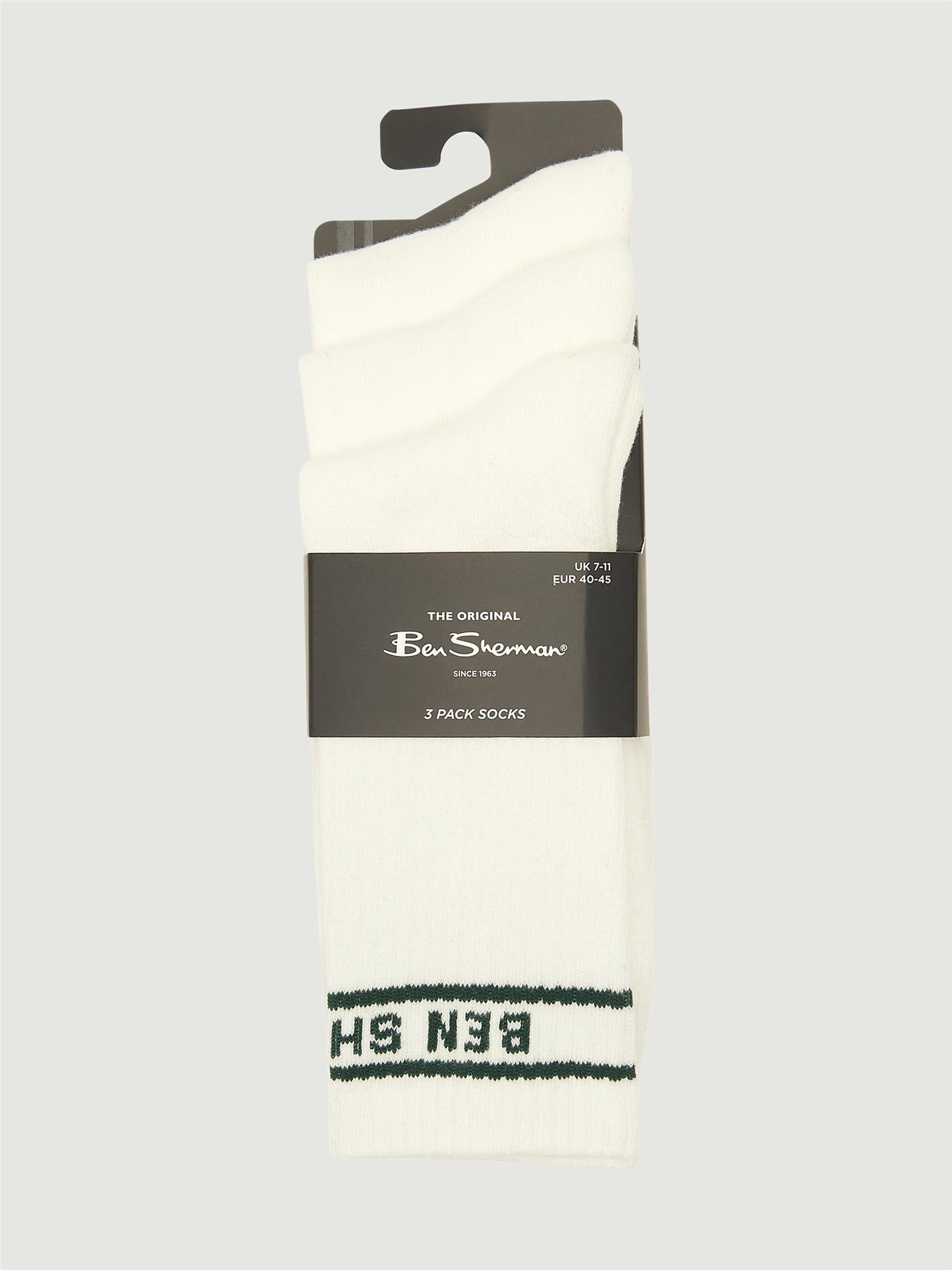 Ben Sherman - 3 Sock Pack - White