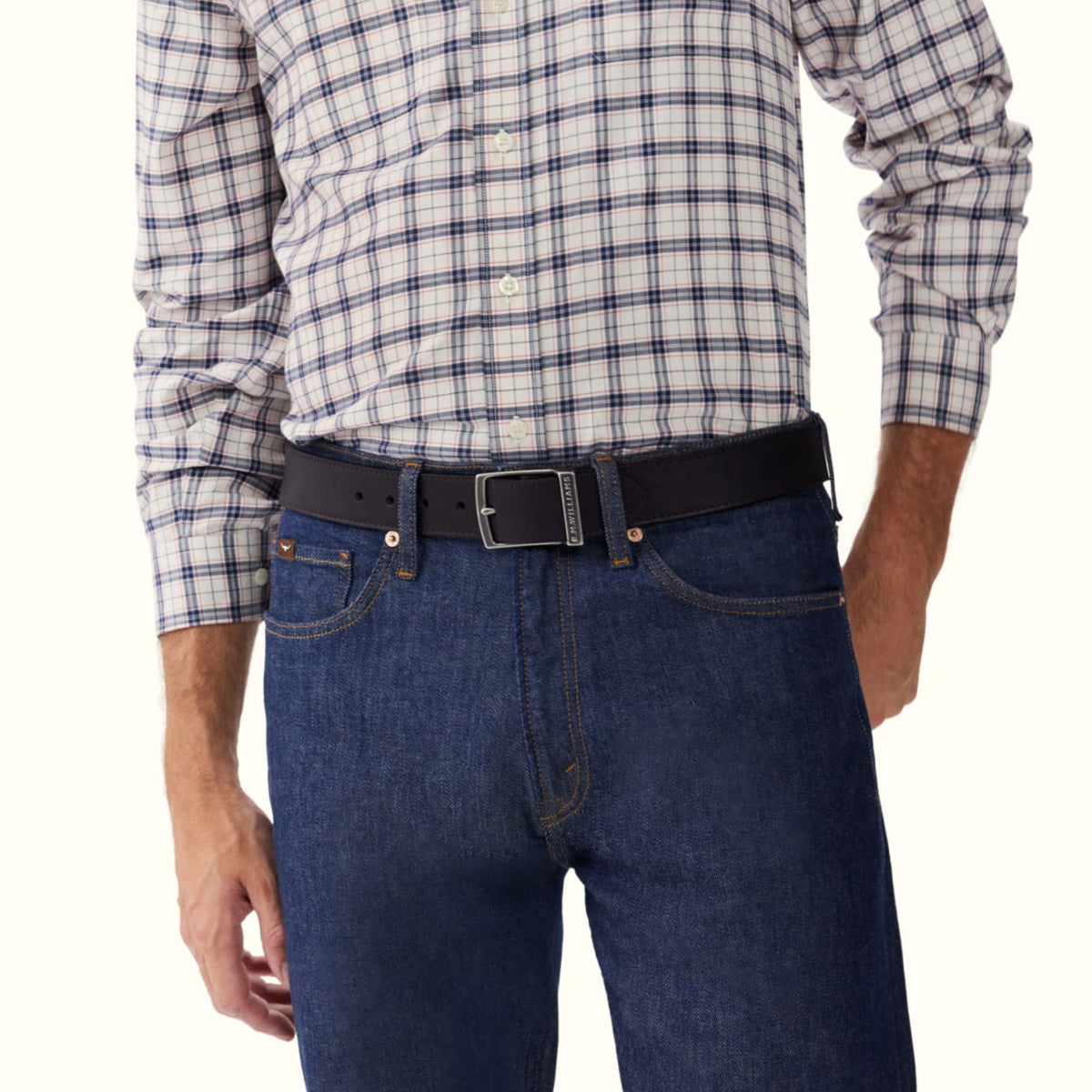 RM Williams Eden Valley Belt - Ebony