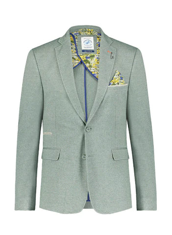 A Fish Named Fred - Blazer - Green Pique