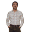 A Fish Named Fred - Line Art LS Check Shirt - White/Multi