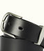 R.M.Williams - Cassidy Belt - Antique Silver Hardware - Black