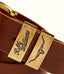 R.M.Williams - Drover Belt - Antique Brass Hardware - Caramel