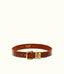 R.M.Williams - Drover Belt - Antique Brass Hardware - Caramel