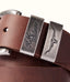 R.M.Williams - Drover Belt - Antique Nickel Hardware - Bark