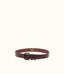 R.M.Williams - Drover Belt - Matte Brown Hardware - Chocolate