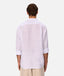 Industrie - The Baptiste Long Sleeve Shirt - White/Light Blue