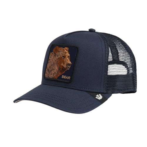 Goorin - Animal Trucker Cap - Bear - Edge (Navy)