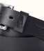 R.M.Williams - Berwick Belt - Nickel Roller Hardware - Black