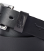 R.M.Williams - Berwick Belt - Nickel Roller Hardware - Black
