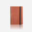 Jekyll and Hide - Leather A5 Notebook Cover - Tan | Mocha | Black | Lollipop - premium brown leather notebook.