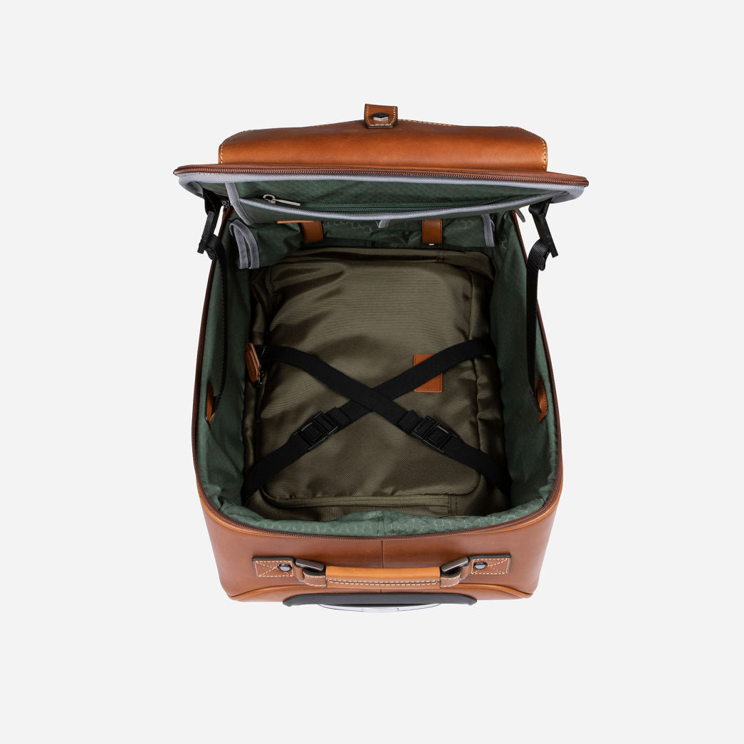 Jekyll and Hide - 4 Wheel Cabin Trolley 50cm - Colt - OVERSIZE PARCEL interior view showing spacious packing area.