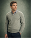 Ansett Clothing - Superwash V Neck Wool Jumper - Agate