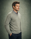 Ansett Clothing - Superwash V Neck Wool Jumper - Agate