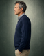 Ansett Clothing - Superwash V Neck Wool Jumper - Navy