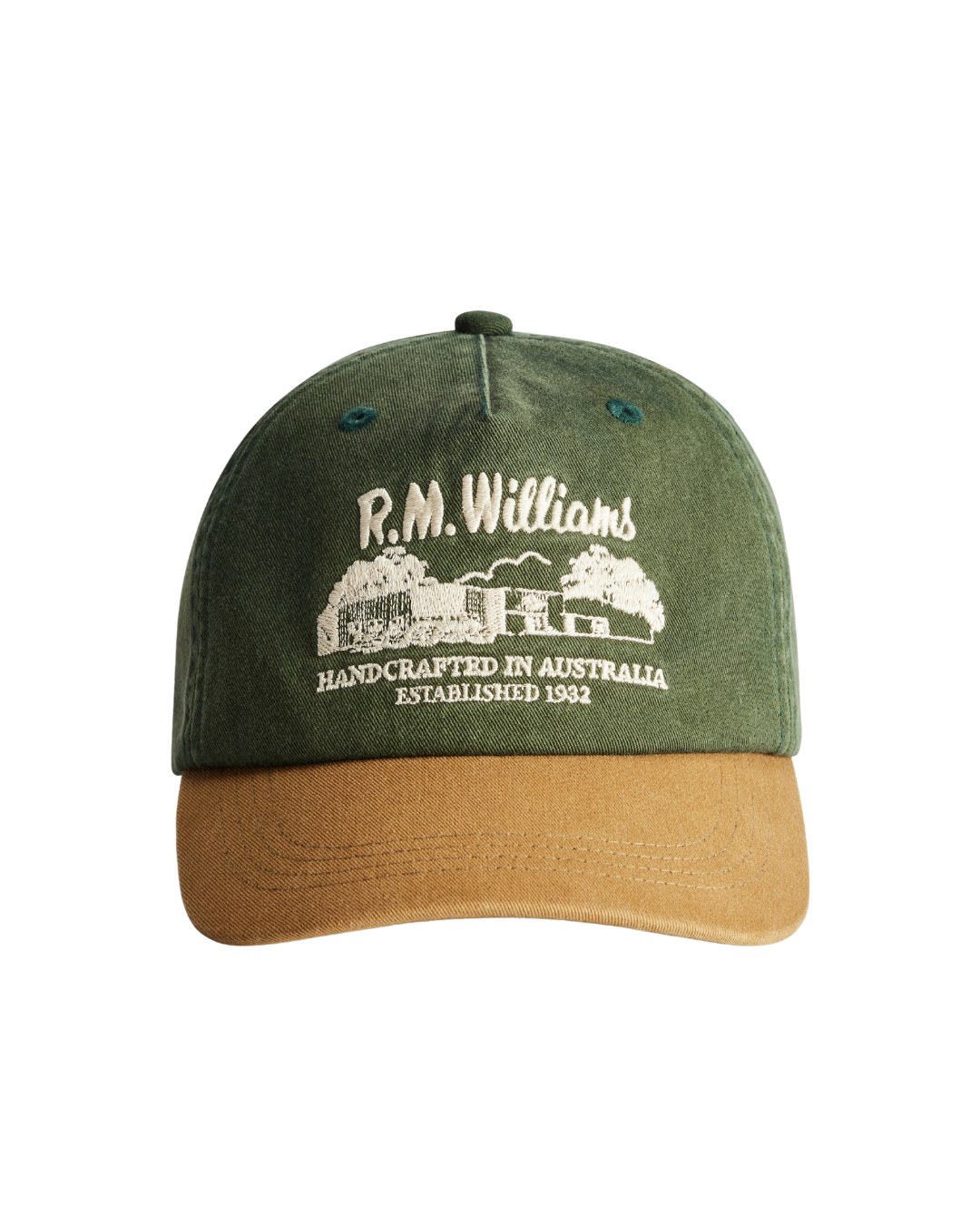 R.M.Williams - Workshop Twill Cap - Pine
