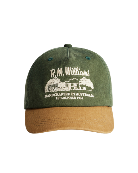 R.M.Williams - Workshop Twill Cap - Pine