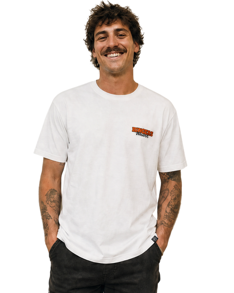 Ringers Western - Side Chick T-Shirt - White