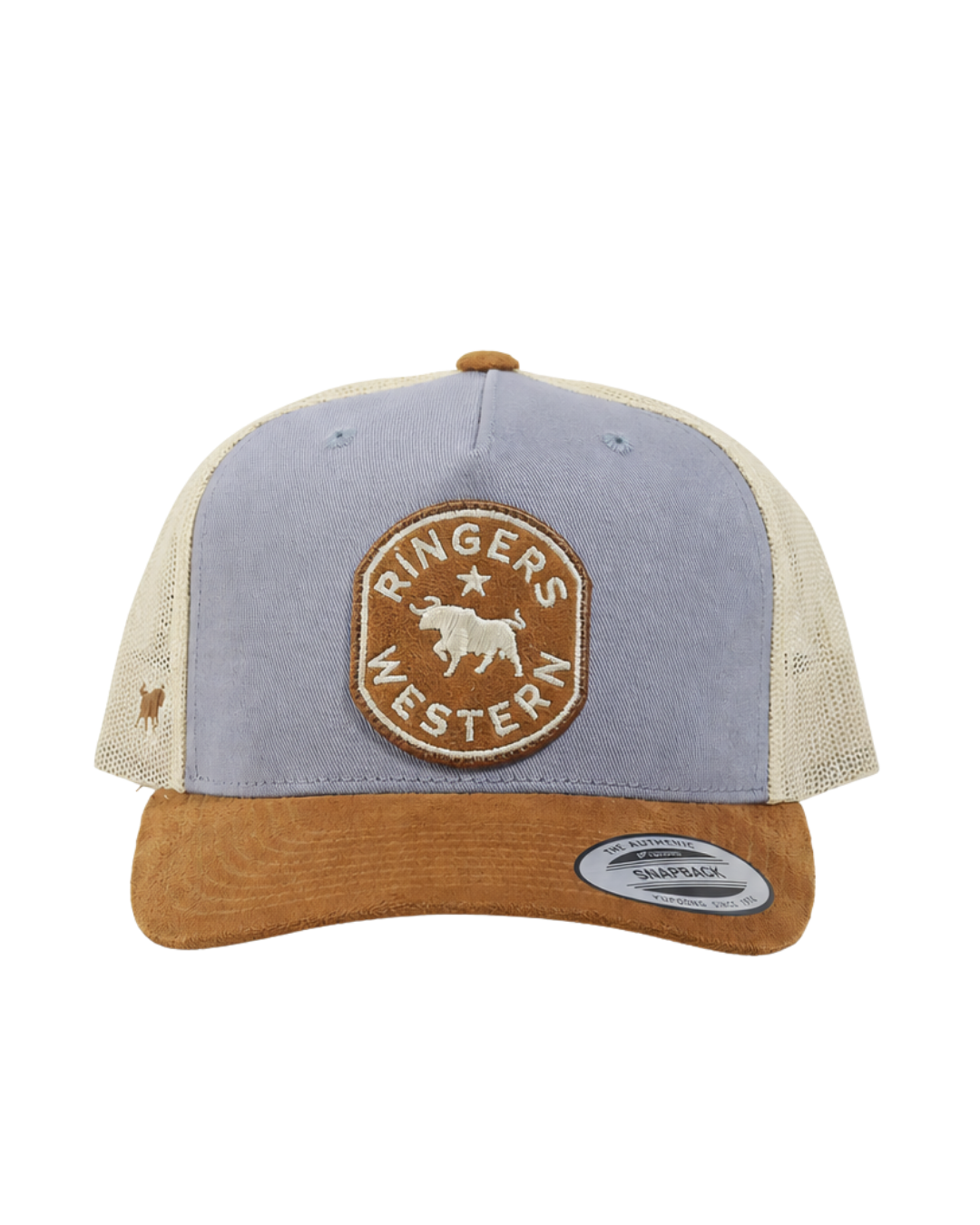 Ringers Western - Outback Hide Roadhouse Trucker Cap - Black/Dusty Blue