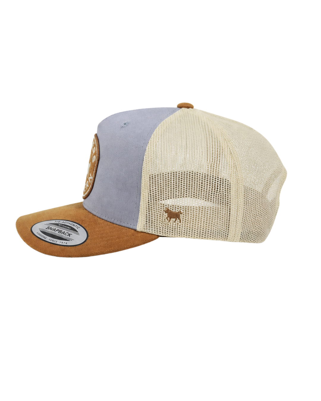 Ringers Western - Outback Hide Roadhouse Trucker Cap - Black/Dusty Blue