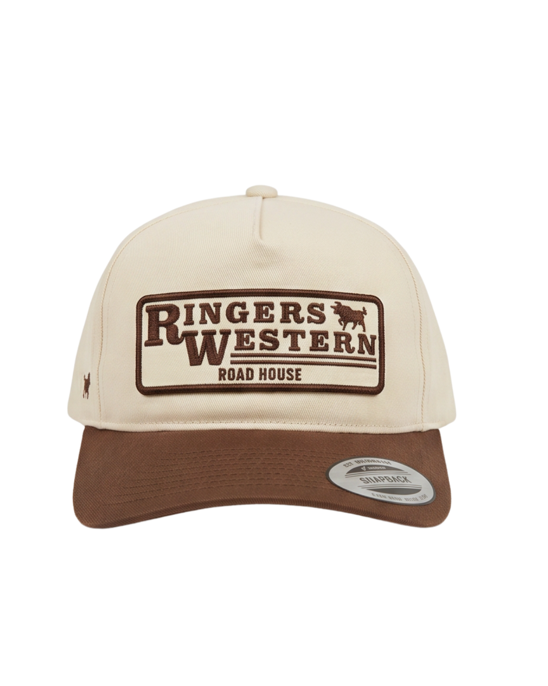 Ringers Western - The Original Roadhouse Trucker Cap - Military/Off White/ Bone