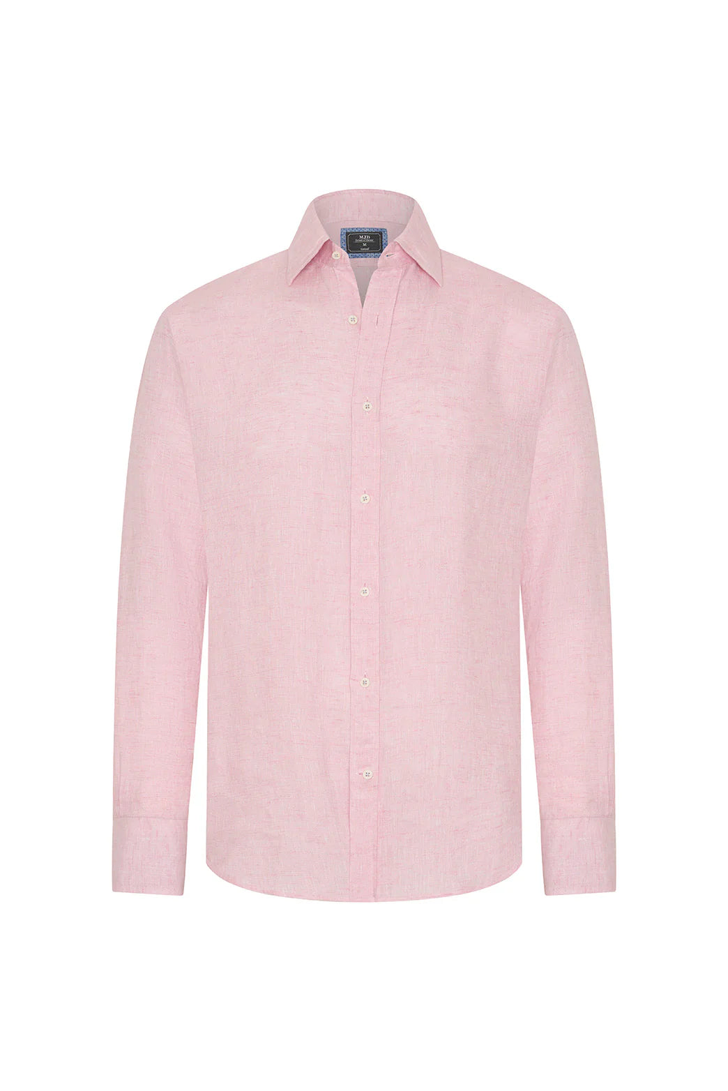 M.J. Bale - Bradfield Linen Shirt - Pink